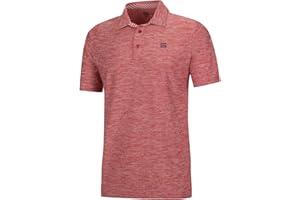 Three Sixty Six Golf Shirts for Men - Dry Fit Short-Sleeve Polo, Athletic Casual Collared T-Shirt
