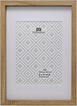 YiPinYin Natural Wood A4 Photo Frames Set of 3 with Mount for A5 6x8 view 4