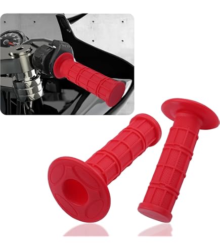 Progrip 797 Handle Rubber Grips – Red, 22mm, For MX Enduro Supermoto