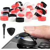 72 Pieces Precision Rings, Aim Assist Target Motion Control, Silicone Joystick Protector Compatible with PlayStation 4 (PS4), PS5, Xbox One, Xbox Series X, Switch Pro and Scuf Controller Grips