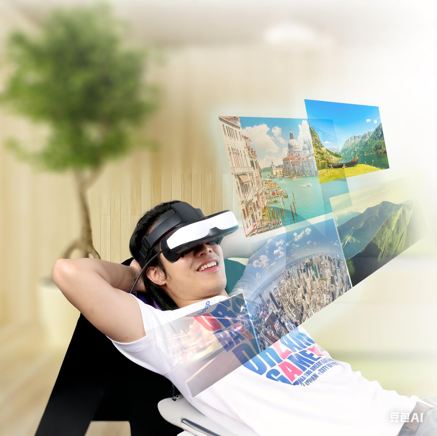 VISIONHMD Bigeyes H1 3D Video Display Glasses,HDMI Input,Personal Movies Cinema, Video Goggles, Headset, Head-Mounted Video Display,Priviate 3D IMAX Movie Cinema(Bigeyes H1)