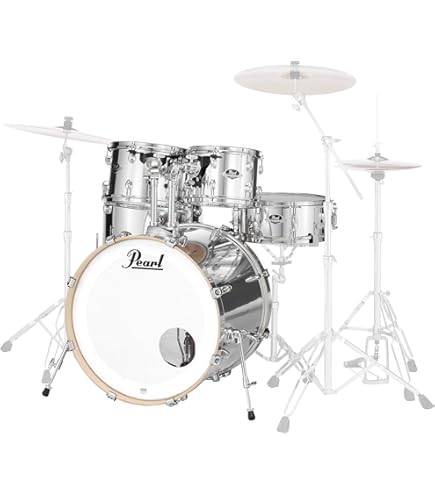 Amazon.com: Pearl Export Modelpiece Drum Set MIRROR CHROME