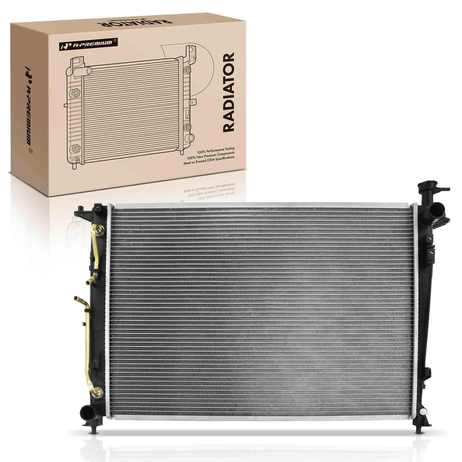 A-Premium Engine Coolant Radiator Assembly with Transmission Oil Cooler ...
