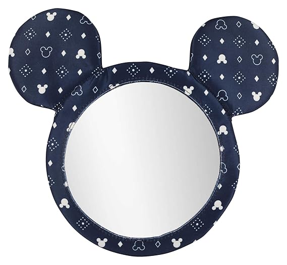 Amazon.com: Disney Mickey Mouse - Espejo de viaje para niños con cara