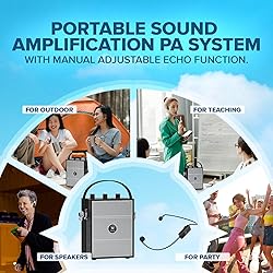 SANMIC Bluetooth 5.3 Voice Amplifier with Wireless