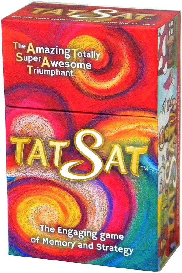 Tat Sat is Fun Educational Mythology Family Card Game for Kids, Teens, and Adults 3 or More Players, Ages 8 and Up