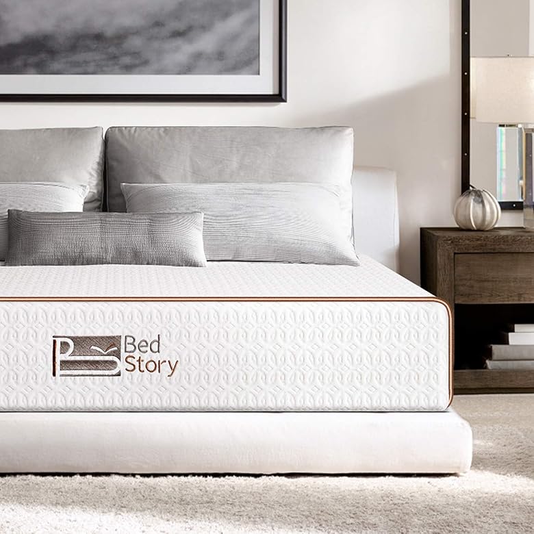 Matelas en mousse gel-mémoire de 8 pouces de Bedstory