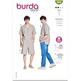 Burda Style 5640 Sewing Pattern for Men's Shirt and Shorts