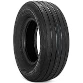 FORERUNNER 11L-15 Heavy Duty Implement Tire QH641 (Pack of 1, Tubeless) | FORERUNNER 12 Ply 11L-15 Heavy Duty Implement Tire I-1 QH641 Pattern Tractor Tires