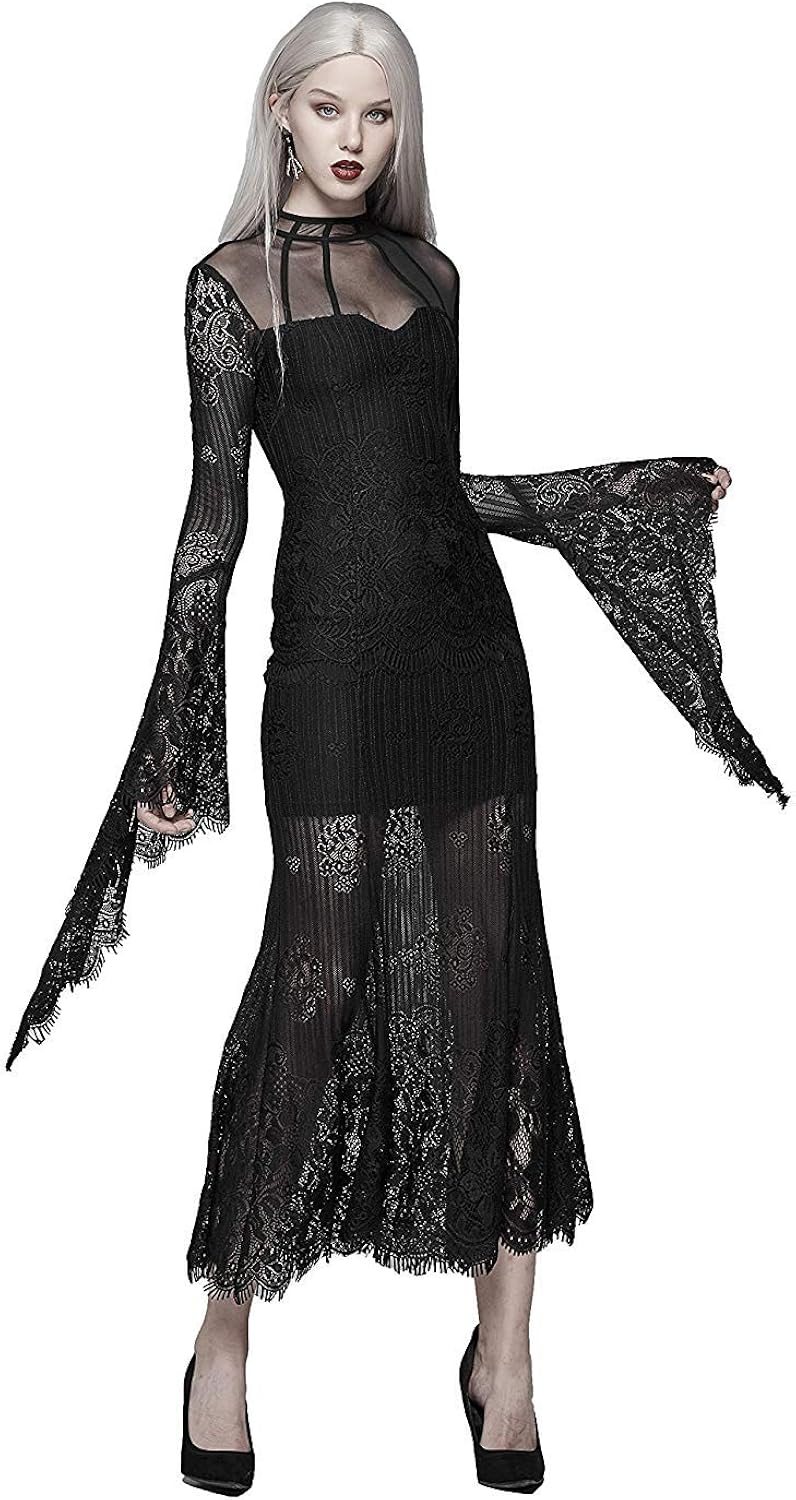 gothic maxi dress