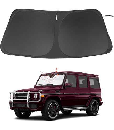 Amazon.com: Windshield Sunshade Compatible with Mercedes-Benz G