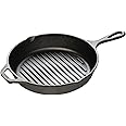 Lodge Cast Iron Grill Pan, 10.25-inch