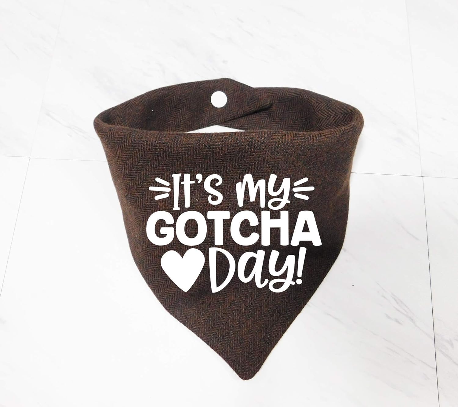 gotcha day dog bandana