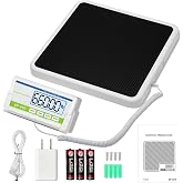 Medical Scale for Body Weight, 660lb Medical Grade Floor Scale | 13x12.6" Extra Wide Platform for Hospital &amp; Physician, Home, Office, Gym, Include AC Adapter &amp; Battery, kg/oz/lb Settings