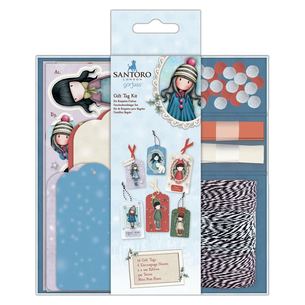 Santoro Gorjuss Gift Tag Kit, Multicolour, One Size