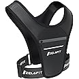 ZelaFit™ Running Vest for Women & Men Running Phone Holder – Perfect for Running Gear, Running Accessories, Running Essentials - Lightweight Chest Rig Phone Holder for Running (Black)