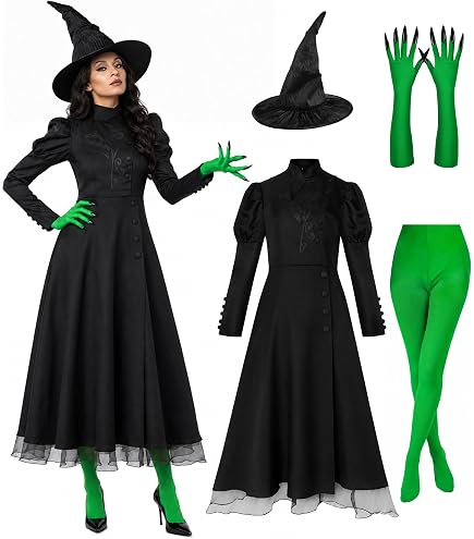 adult black witch dress Fun Costumes Wicked Costume for Women, Women's Witch with Witch Hat Small : Clothing, Shoes & Jewelry Bottom Size:33x30 CALVIN KLEIN Printed Long-Sleeve so you can regulate // SEWING PATTERN
