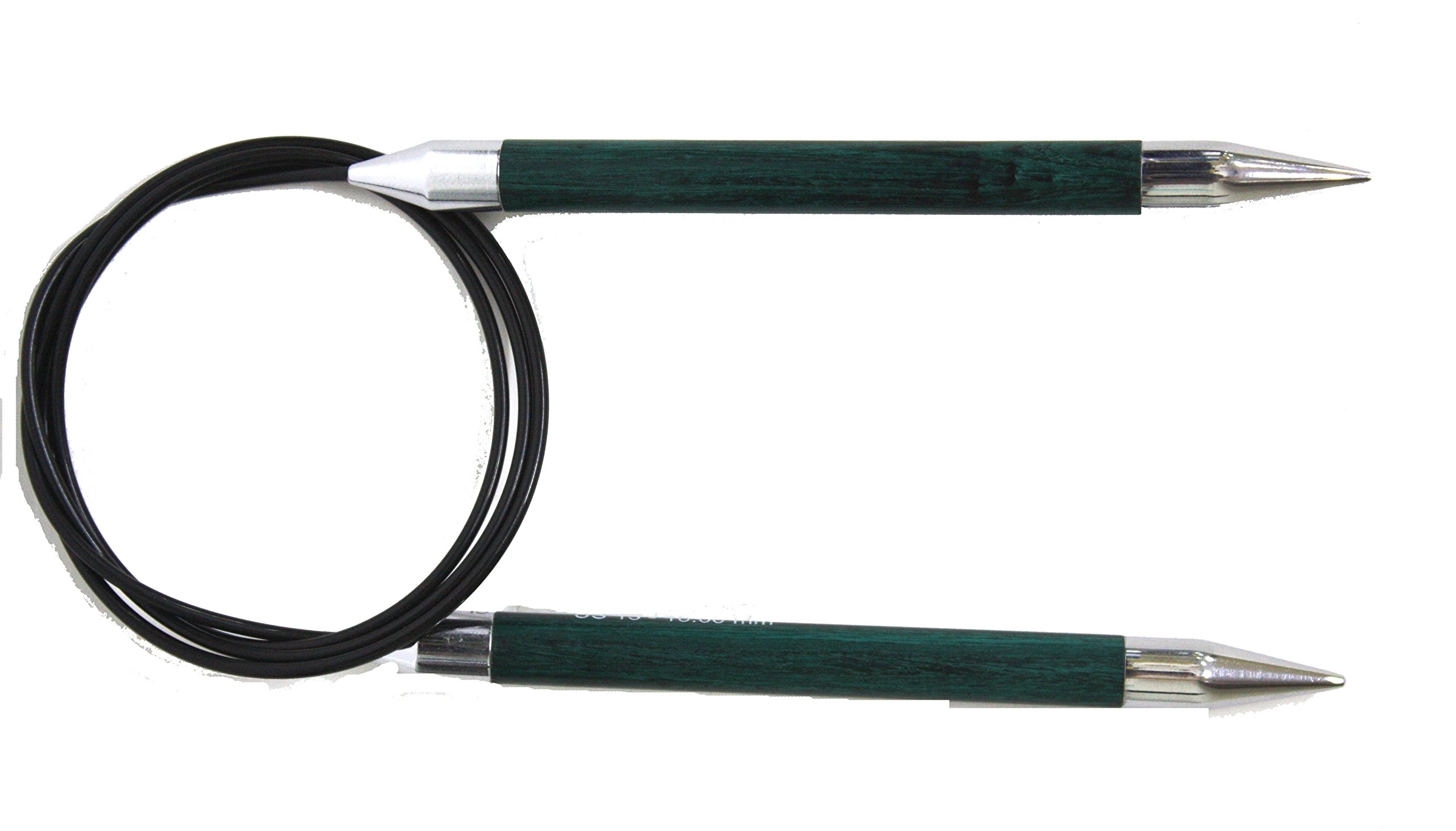 KnitPro Royale Swivel circular needle 80cm 10.00mm - 3pcs