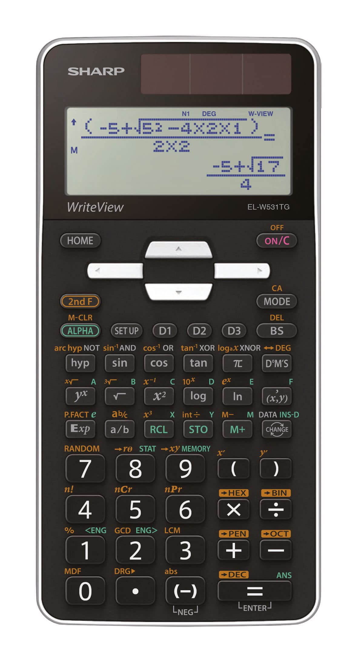 Sharp SH-ELW531TGWH Scientific Calculator