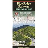 Blue Ridge Parkway Recreation Map - 2025 Edition (Benchmark)