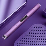 SUPRUS Electric Lighter Arc Windproof USB Rechargeable Purple view 2