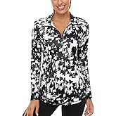 LURANEE Womens UPF 50+ Long Sleeve 1/4 Zip Pullover Athletic Hiking Running Workout Tops