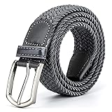 Braided Canvas Woven Elastic Stretch Belts for