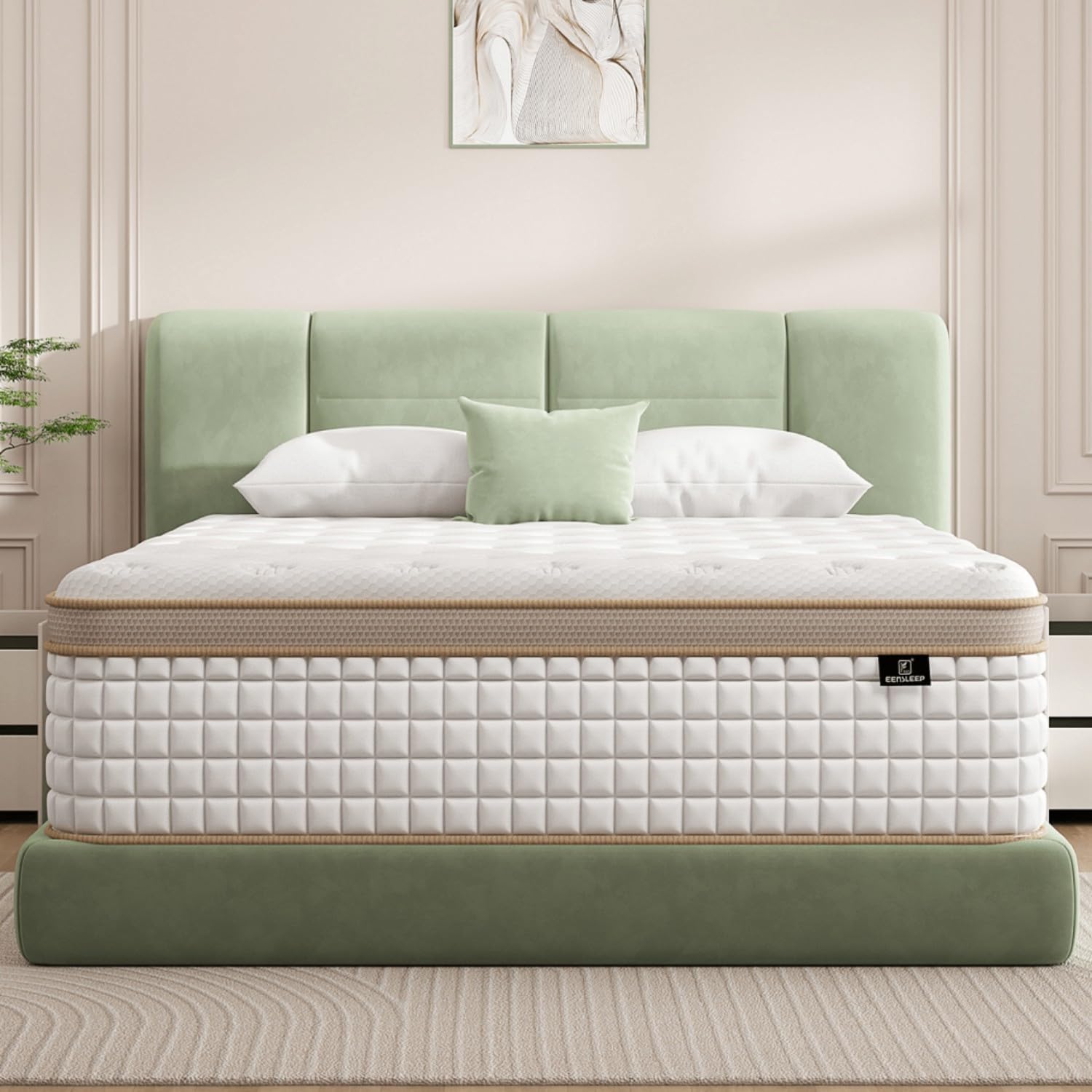 Photo 1 of EEN EEN SLEEP 12 Inch Hybrid King Mattress EC
