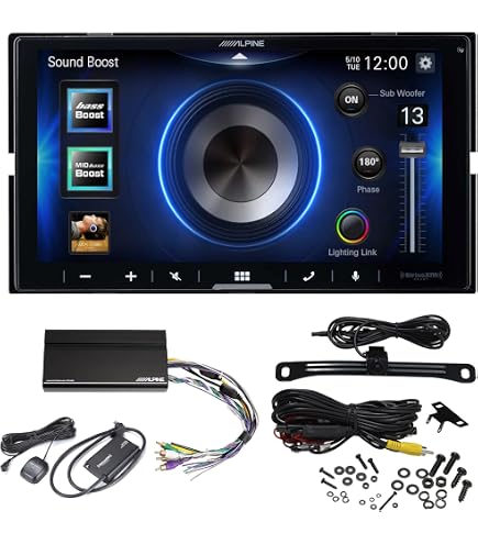 Amazon.com: Alpine iLX-W650 7 in CarPlay Receiver KTA-450 Power