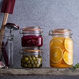 Kilner 2L Square Clip Top Jar Airtight Glass Storage view 3