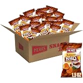 Herr's Honey BBQ Potato Chips, 1.5 Ounce (Pack of 24 Bags) &ndash; Sweet and Smoky Potato Chips &ndash; Perfect for School, Work, and Snack Time