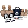 Prestan Take2 Ultralite Kit w/CPR Feedback (Dark Tone); Containers (2) Adult Ultralite Manikins, (2) Infant Ultralite Manikins, and (2) AED UltraTrainers