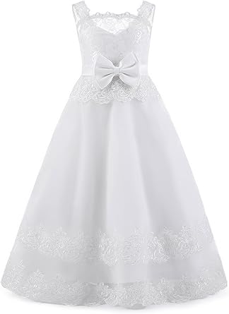 amazon white bridesmaid dresses