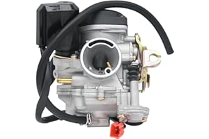 NIMTEK 49cc Scooter Carburetor for GY6 50cc 4 Stroke Moped ATV Go Karts Scooter 139QMB PD18J Engines with Jet Upgrades