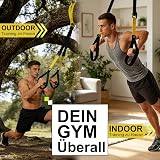 Sling Trainer Full Body Training Home Gym Outdoor Yellow view 7