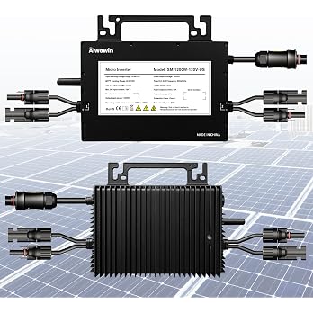 1200W Solar Grid Tie Micro Inverter 120V AC WiFi Smart MPPT