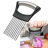 Stainless Steel Onion Holder for Slicing,Onion