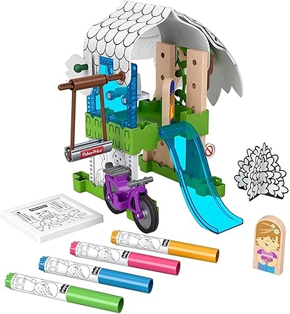 fisher price tree house slide