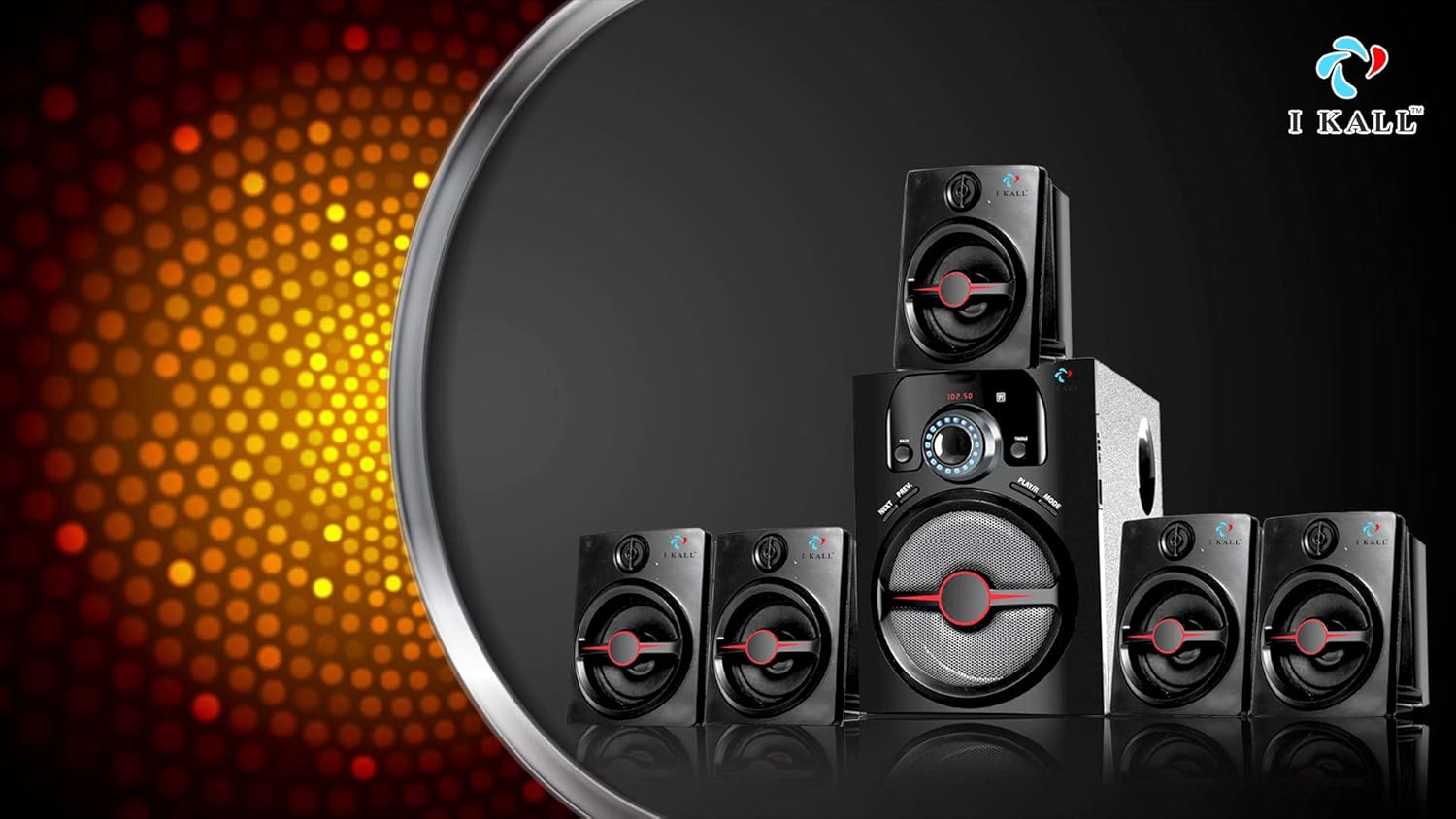 i kall 5.1 bluetooth speaker