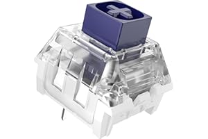 ZJMEHTY Kailh Box Navy Pro Switches for Mechanical Gaming Keyboard,3-Pin Clicky/Pre Lubed/IP56 Dust&Waterproof Switches(Navy Pro,108Pcs)