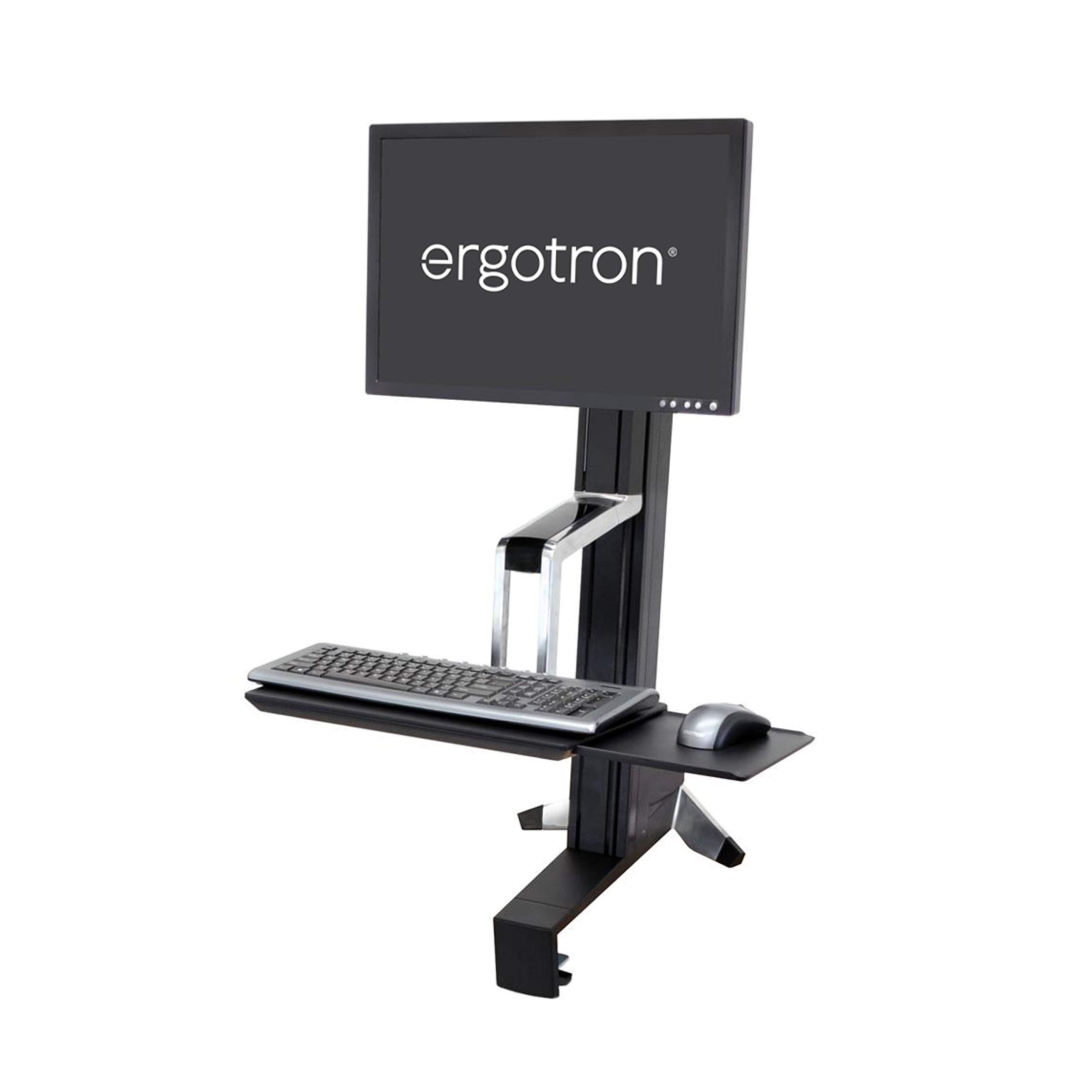 Ergotron 33-342-200 WorkFit LD Single Display Workstation