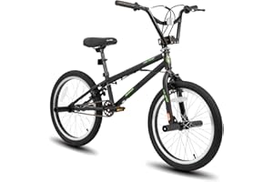 HH HILAND Hiland 20 inch Freestyle Kids BMX Bike,Beginner-Level to Advanced Riders with 360 Degree Gyro & 4 Pegs, Kids' Bicycles for Boys,Girls,Youth Multiple Colors