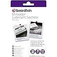 Swordfish Shredder Oil Lubrication Sachets - Suitable for all Paper Shredders (Pack of 12) ref 40015