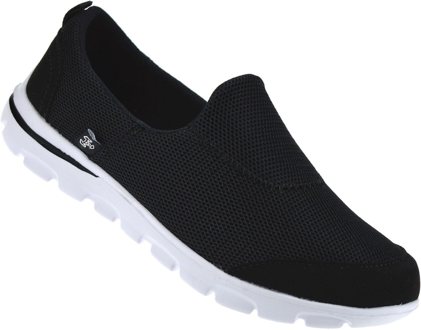 Ladies Womens Slip On Memory Foam Casual Walking Running Gym Trainers Shoes