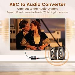 HDMI ARC to Optical Audio Adapter, ARC Audio