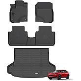 ANBINGO® Floor Mats & Cargo Liner for Honda HRV Hybrid 2023 2024 2025 2026 / HR-V 2023 2024 2025 2026, Custom Fit for LX/Sport/EX-L, All Weather Car Mat - Full Set Accessories, Black