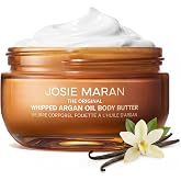 Josie Maran Vanilla Vibezzz Whipped Argan Oil Body Butter, 6 fl oz