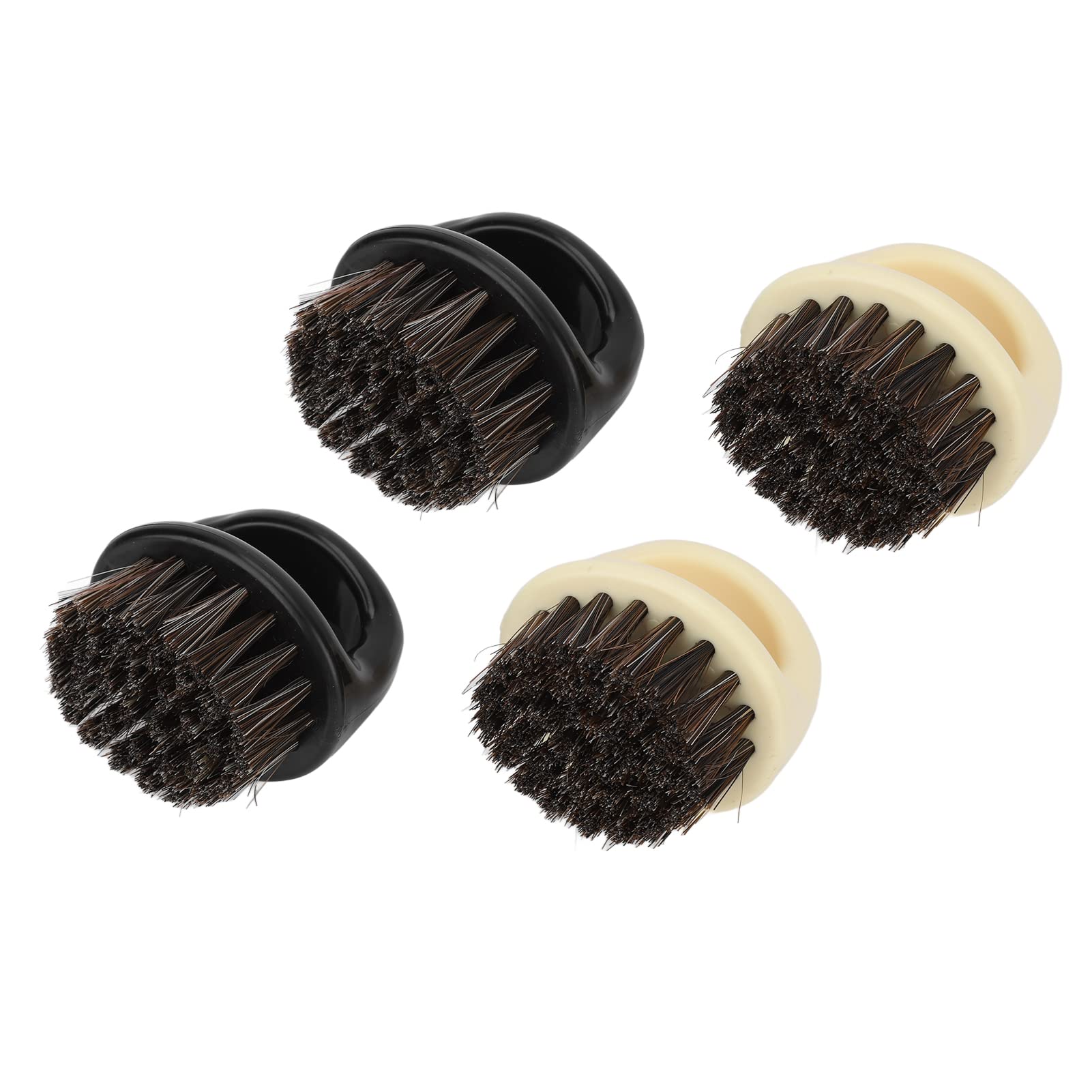 4pcs Knuckle Brush Brushes Barber Knuckle Beard Brush for Men Finger Brush Barber Face Brush Knuckle Neck Brush Soft Bristles Mustache Brush Barber Hair Brush Beard Sweep Beard Styling