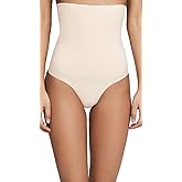 Yummie womens Danielle High Waist Shape ThongThong Panties