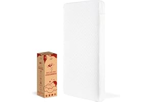 Dream On Me Baby Fairy Dust 5” Full-Size Crib & Toddler Mattress – GREENGUARD Gold & JPMA Certified, Water-Resistant Surface, Machine Washable Cover, Fits Full-Size Cribs & Toddler Beds
